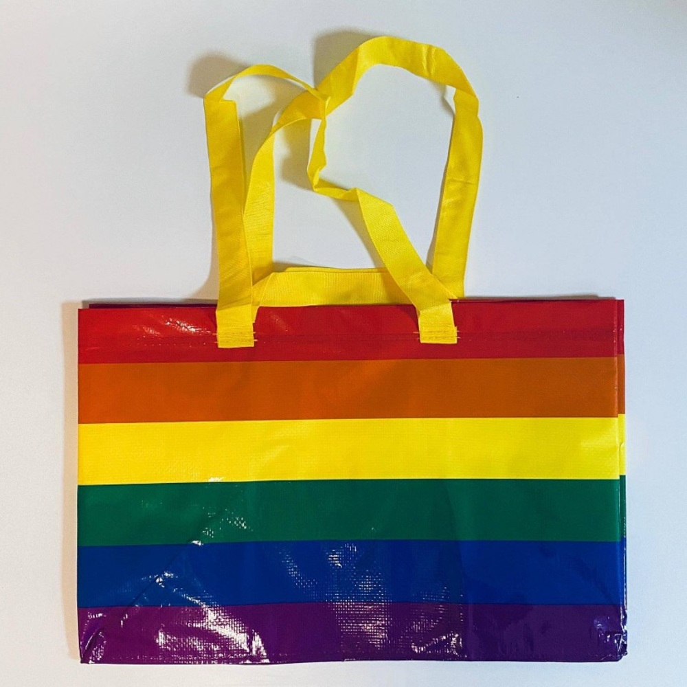 RARE IKEA PRIDE BAG! Brand New ❤️🧡💛💚💙💜